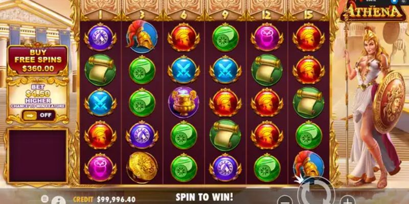 Nổ hũ trí tuệ của Athena trúng jackpot